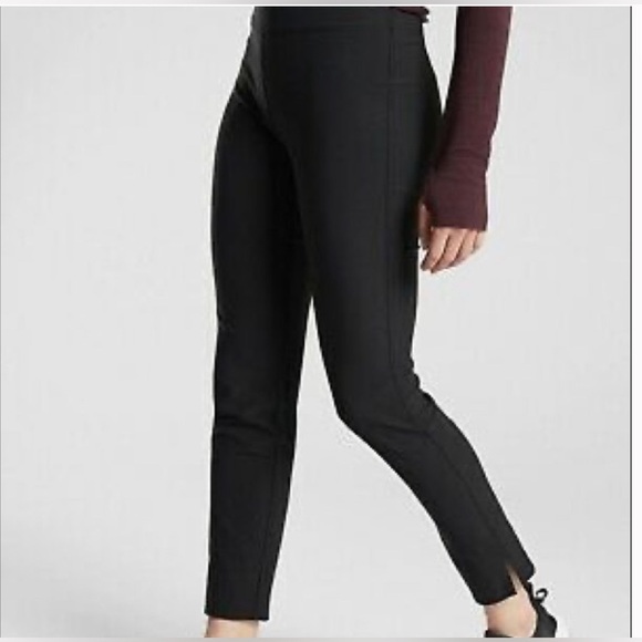 Athleta Women's Pants "Wander Slim" High Rise, Black, Ankle Pants, Size 10 - Picture 2 of 8